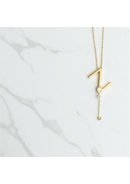 14 Ayar Altın Harfli Kolye - 0196909 fiyatları