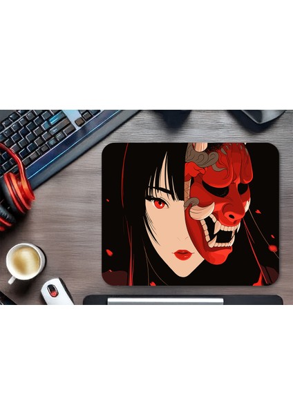 Blood And Beauty Gaming Oyuncu Xl Mouse Pad Kaydırmaz Mousepad 40X30 3mm Premium Model Büyük Boy modelleri