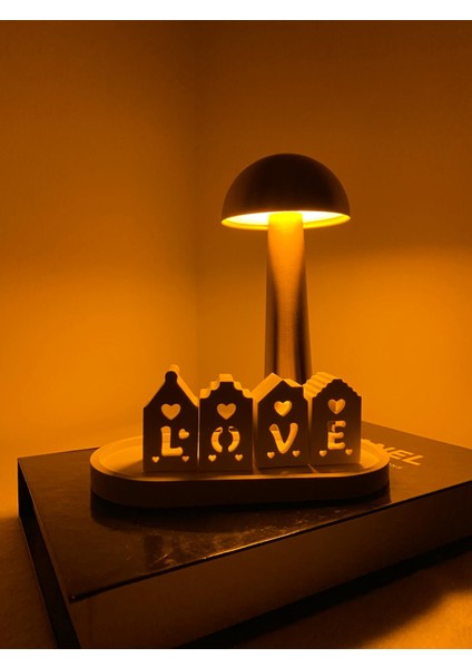 Love Yazısı Altlıklı Dekoratif Ürün, hediyelik ,ev dekarasyon indirimleri