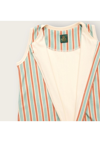 Baby Home Retro Mint 0.5 TOG Bebek Uyku Tulumu OEKO-TEX Sertifikalı %100 Pamuk