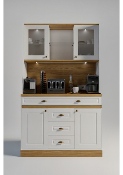 Mikel Masalı Kahve Köşesi %100 Mdf 120*45*200