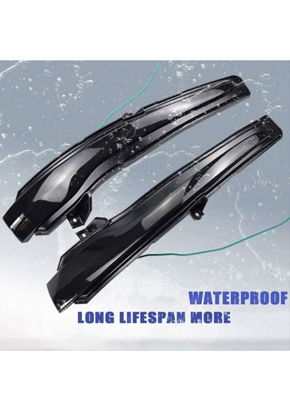 Ces Glc W205 W213 W222 X253 Için Dinamik Dönüş Sinyali Sinyal Lambası Sıralı Yan Ayna Gösterge Işığı (Yurt Dışından) fırsatları