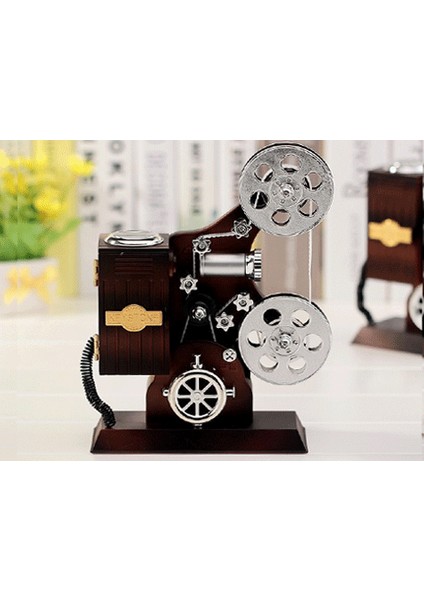 Projektör Şeklinde Takı Çekmeceli Müzik Kutusu fırsatları