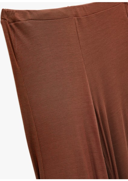 Rahat Kalıp Uzun Geniş Paça Pijama Altı modelleri