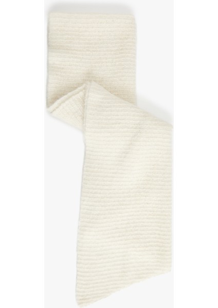 Yumuşak Dokulu Basic Uzun Atkı