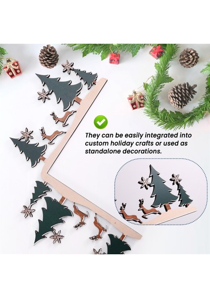 Noel Kapısı Toppers Dekor, Üst Kapı Çerçevesi Köşe Işaret Süslemeleri, Ev Dekoru Için Ev Çerçevesi Dekoru Süslemesi B (Yurt Dışından) indirimleri