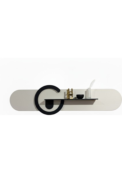 Antoryum Ahşap Pilli Ledli Iskandinav Tarzı Salon Duvar Rafı Modern Çiçeklik 40 x 75 cm indirimleri