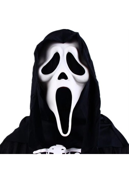 Cadılar Bayramı Makyaj Kıyafetleri Korkunç ve Garip Hayalet Maskesi Yetişkinler Için Sadece Rol Yapma Için Uygun (Yurt Dışından)