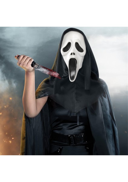 Cadılar Bayramı Makyaj Kıyafetleri Korkunç ve Garip Hayalet Maskesi Yetişkinler Için Sadece Rol Yapma Için Uygun (Yurt Dışından) indirimleri