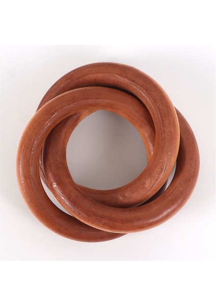 Üç Halkalı Peçete Halkaları, Dekoratif Kelepçe Serviette Halkası, Peçete Tutucuları, Peçete Halkaları Parti Dekorasyonu Için Toplu 8pcs (Yurt Dışından) indirimleri