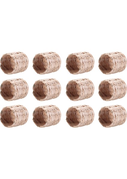 12PCS Peçete Yüzükleri, Su Sümbül Peçete Tutucu Yüzükler - Doğum Günü Partisi Için Rustik Peçete Yüzükleri, Yemek Masa Dekorasyonu (Yurt Dışından) fiyatları