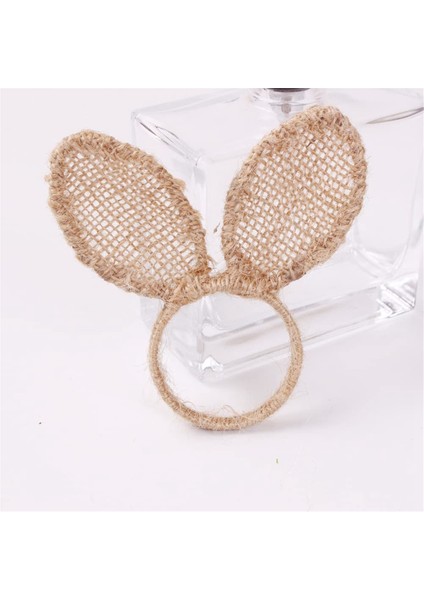 6pcs Peçete Yüzükleri Paskalya Tavşanı Kulakları Peçete Yüzükleri Tutucu Peçete Yüzük Tokalar Yemek Masa Ayar Dekoru (Yurt Dışından) indirimleri