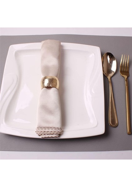 6pcs Altın Metal Peçete Halkaları, Zarif Düğün Peçete Tutucu Halkaları, Masa Dekor Kutlamaları Için Mükemmel (Yurt Dışından) modelleri