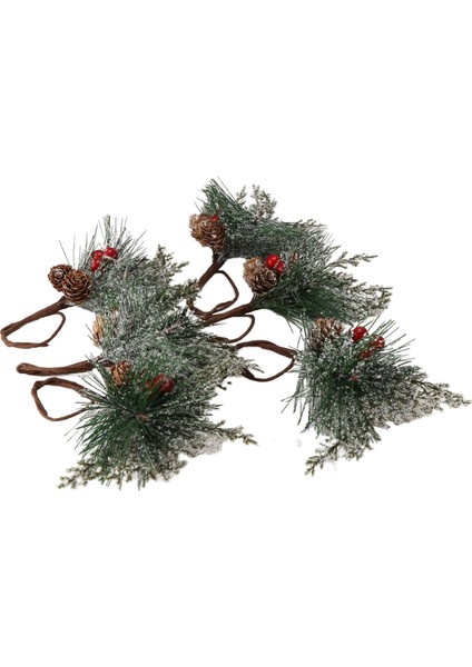 Peçete Yüzükleri Seti 6 Çam Iğnesi Meyveleri Noel Şükran Günü Tatil Rustik Çiftlik Peçete Yüzük Halkaları Tutucular (Yurt Dışından) modelleri