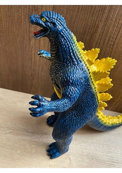 Godzilla Sesli 68 cm Dinazor Büyük Boy Godzila Oyuncak Figür Godzilla Sarı Dinazor modelleri