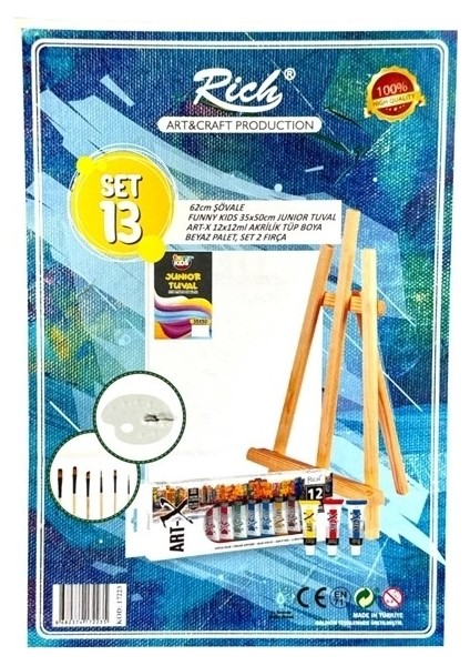 Art Craft Set 13 Productıon 17223 Tuval Seti modelleri