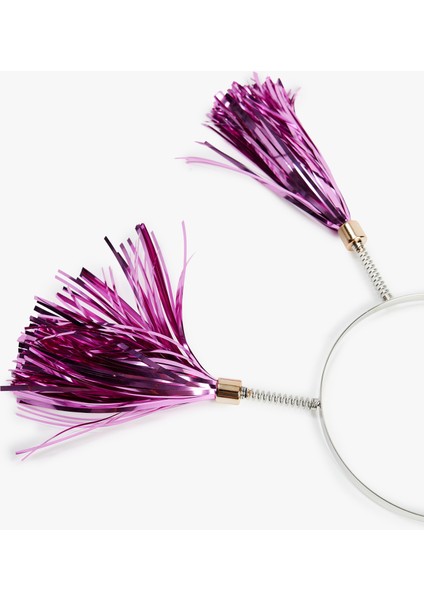 Püskül Detaylı Yılbaşı Tacı modelleri