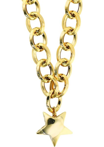 14 Ayar Altın Yıldızlı Kolye - 0199217