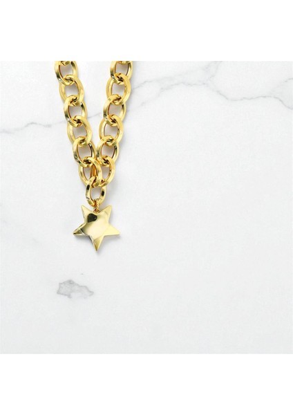 14 Ayar Altın Yıldızlı Kolye - 0199217 fiyatları