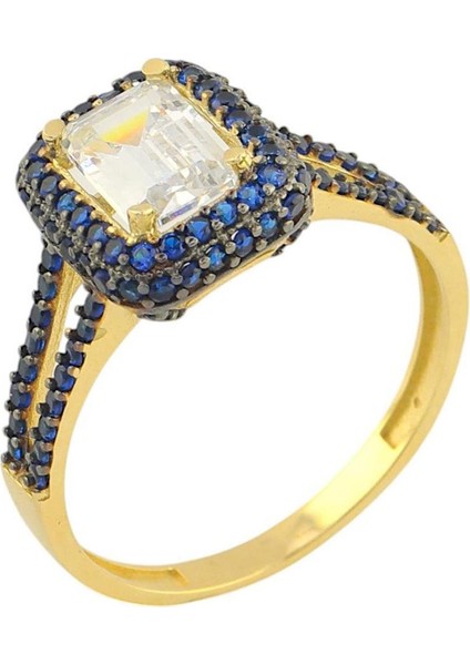 14 Ayar Altın Baget Yüzük - 0180304 modelleri