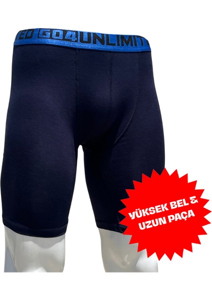Go4 Yuksek Bel Uzun Paça Bamboo Boxer 3 Lü fiyatları