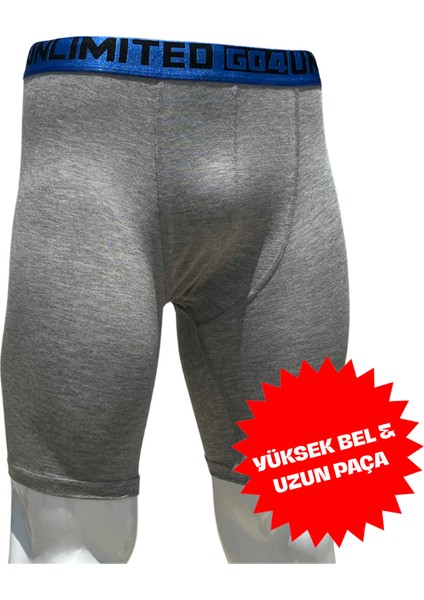 Go4 Yuksek Bel Uzun Paça Bamboo Boxer 3 Lü modelleri