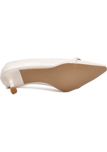 Beyaz Hafif Kadın Abiye Ayakkabı 695029 Z indirimleri