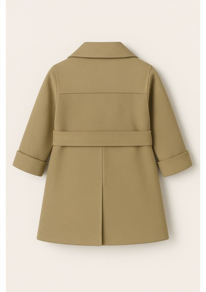 % 100 Pamuk Çocuk Trençkot -3-7 Yaş Günlük & Şık Dış Giyim modelleri