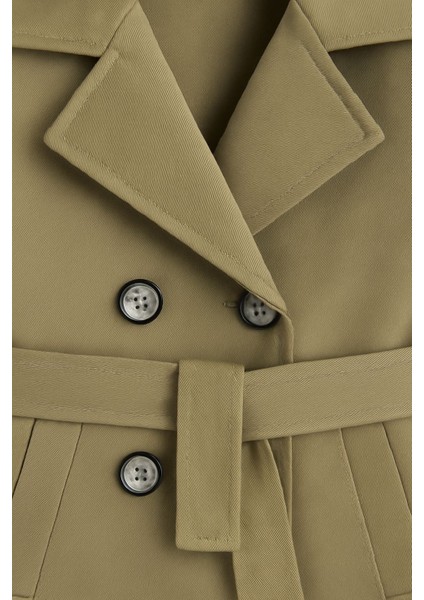 % 100 Pamuk Çocuk Trençkot -3-7 Yaş Günlük & Şık Dış Giyim fırsatları