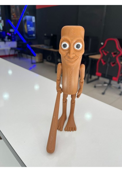 Tung Tung Tung Sahur Brainrot Eklemli Mega Boy 20 cm Figür