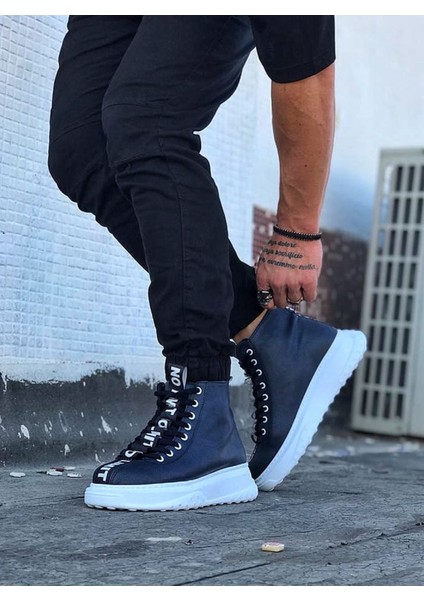 WG03 Lacivert Erkek Yarım Bilek Bot fiyatları