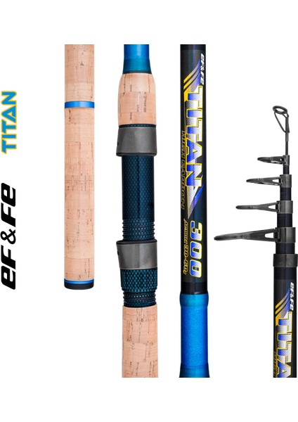 Effe Titan Teleskopik Olta Kamışı