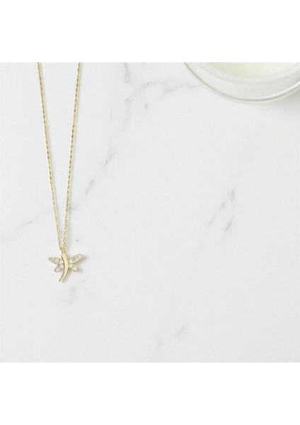 14 Ayar Altın Yusufcuk Kolye - 0196733 fiyatları