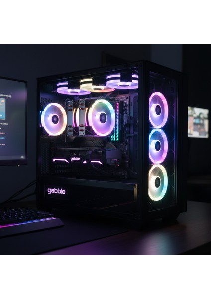 Gabble Cool Storm T90 Rgb Çift Fanlı Işlemci Fanı - Intel Uyumlu Kule Tipi Cpu Soğutucu fiyatları