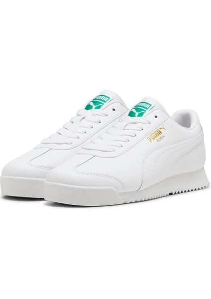 Roma Beyaz Hakiki ve Sentetik Deri Unisex Sneaker Spor Ayakkabı 39686803 modelleri