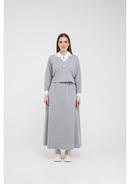 Spor Etekli Oversize İkili Kadın Takım 1750