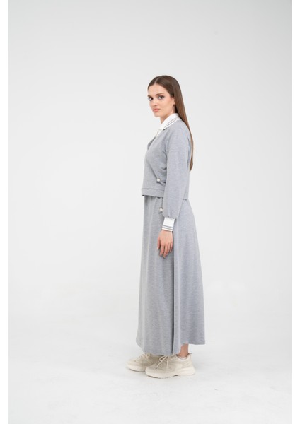 Spor Etekli Oversize İkili Kadın Takım 1750 modelleri