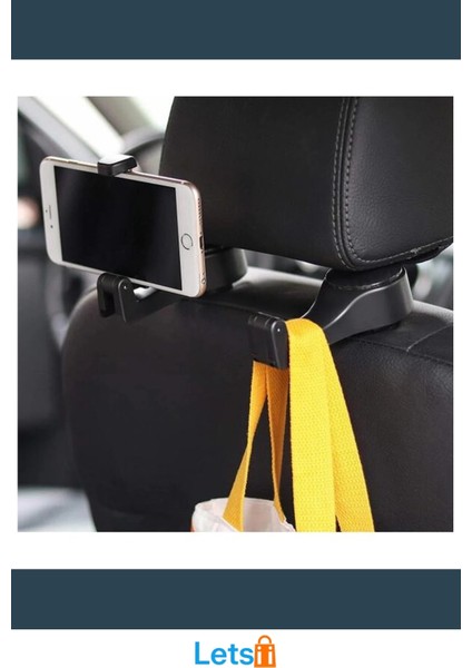 Dayanıklı Koltuk Arkası Telefon Tutucu Askılık Pratik Kullanım fırsatları