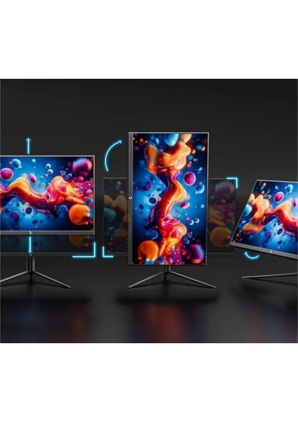 Lucid S50 24.5'' 0.2 Ms Full Hd Pivot 500 Hz Oyuncu Monitörü