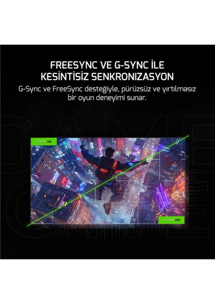 Lucid S50 24.5'' 0.2 Ms Full Hd Pivot 500 Hz Oyuncu Monitörü