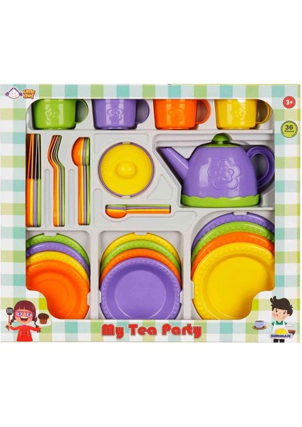 Little Chef Oyuncak Çay Seti 36 Parça – Rol Yapma Çocuk Mutfak Seti modelleri