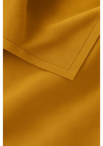 Kadife Dokulu Masa Örtüsü | Şık, Yumuşak, Leke Tutmaz Sarı Masa Örtüsü modelleri