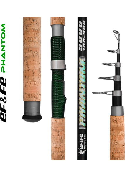 Effe Phantom Teleskopik Olta Kamışı