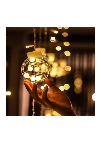 2,5 M 138 LED Gün Işığı Saçak Işık – 8 Toplu Dekoratif Aydınlatma modelleri