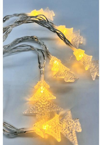 2 Metre Pilli Çam Ağacı LED Işık – 10'lu Yılbaşı Dekor Aydınlatma Modeli fiyatları