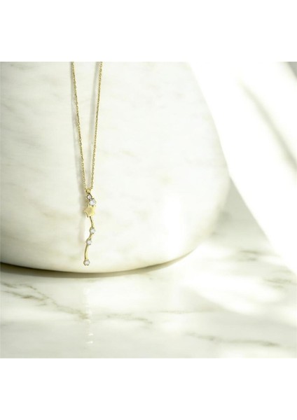 14 Ayar Altın Yıldızlı Kolye - 0201254 fiyatları