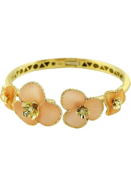 14 Ayar Altın Tasarım Bilezik - 0200415