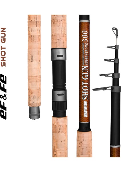Effe Shotgun Teleskopik Olta Kamışı