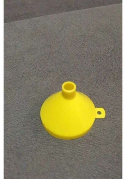 3 Adet Pratik Çok Amaçlı Sarı Kolonya Parfüm Yağ Şişesi Doldurma Hunisi Mini Huni