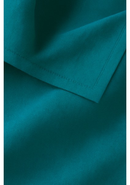 Kadife Dokulu Masa Örtüsü | Şık, Yumuşak, Leke Tutmaz Turkuaz Masa Örtüsü modelleri